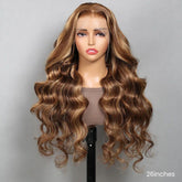 Piano Color Wigs HD Lace Body Wave Human Hair Wig